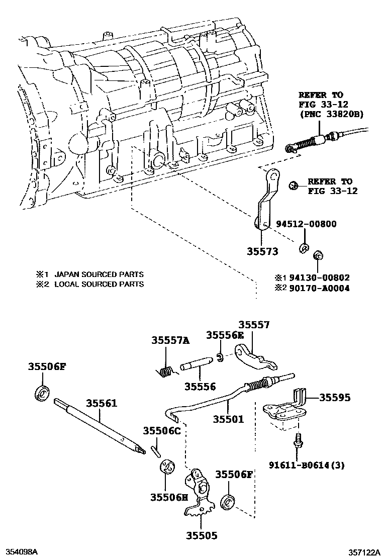3513 — THROTTLE LINK & VALVE LEVER (ATM)