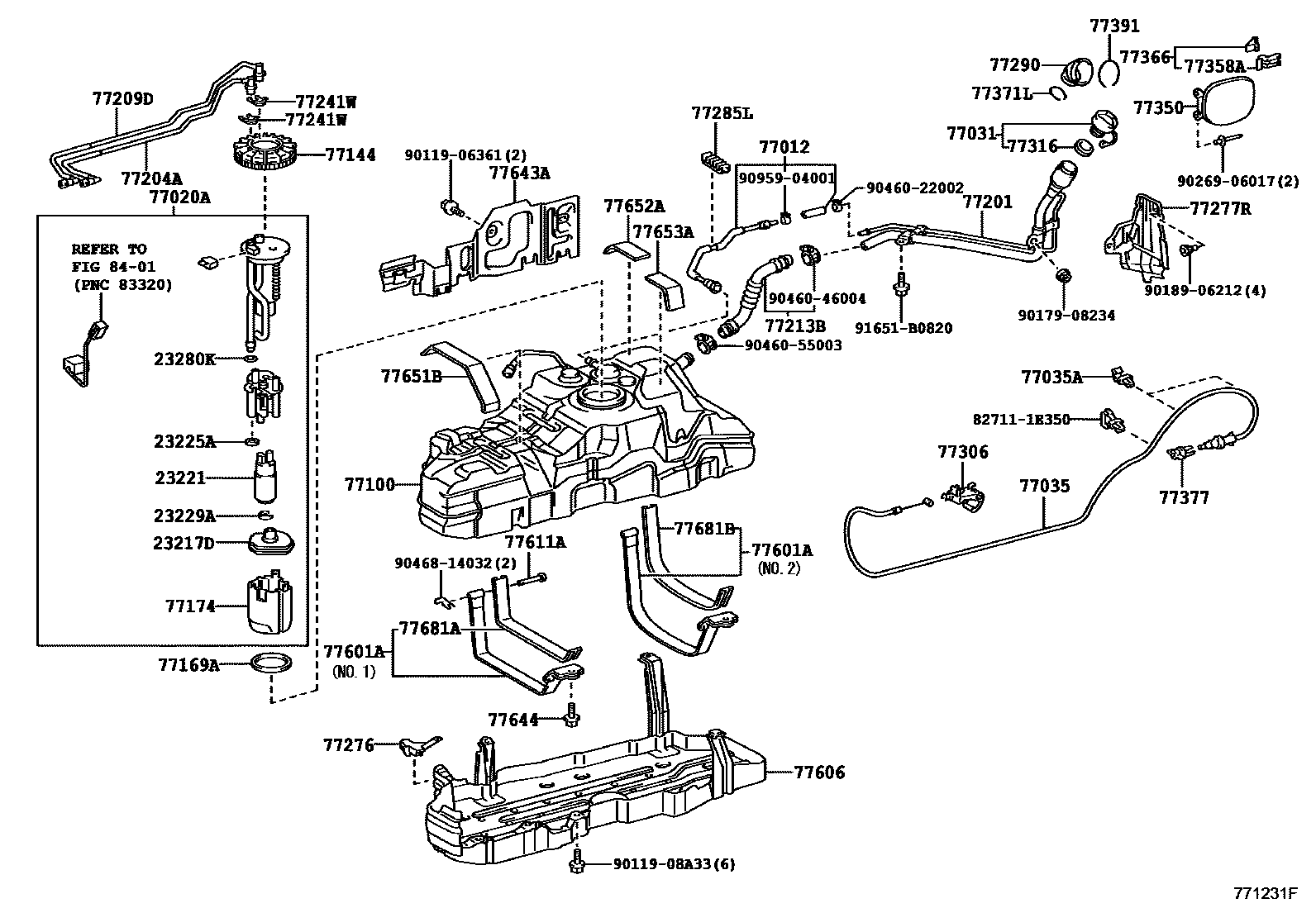7751 — FUEL TANK & TUBE