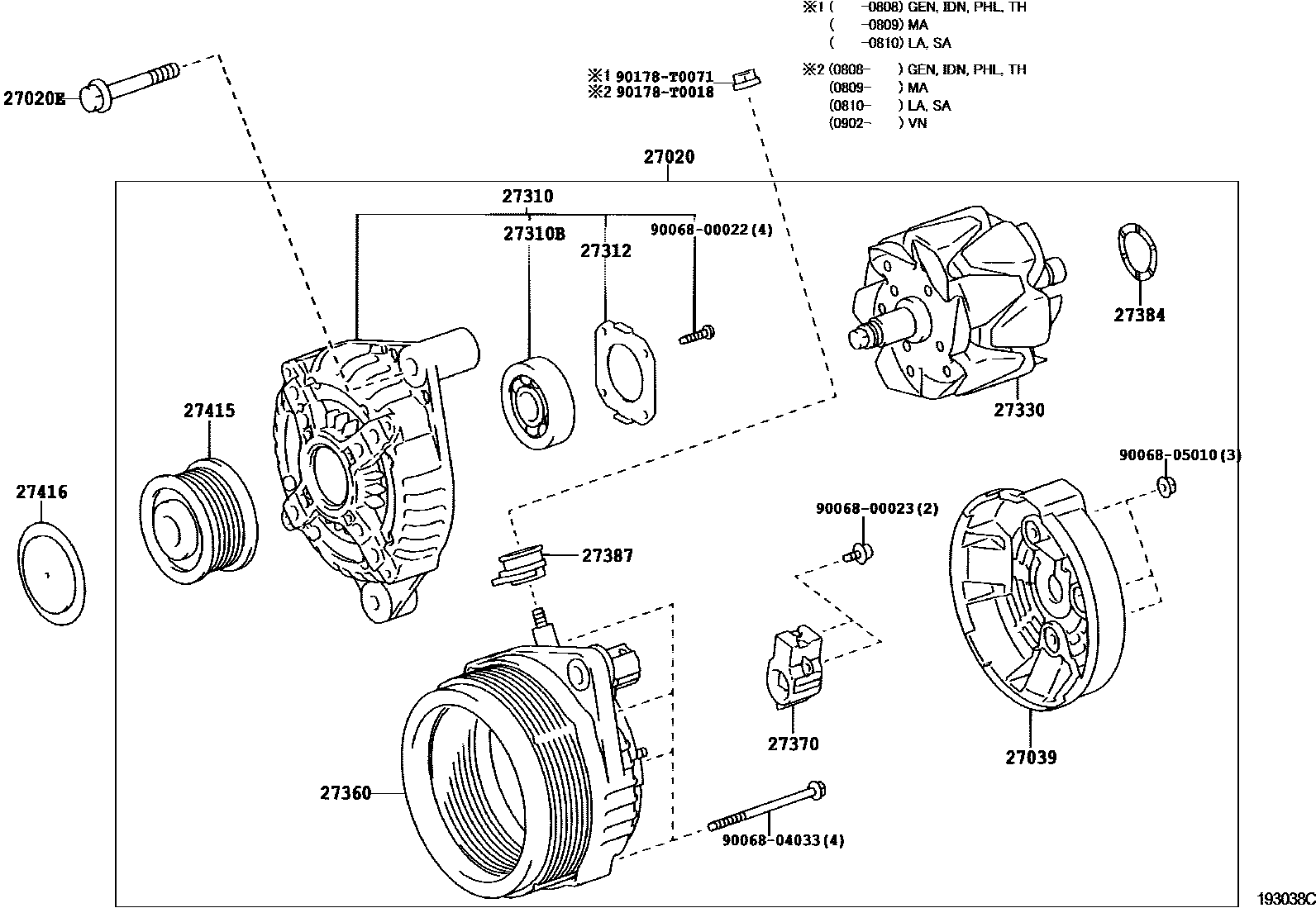 1903 — ALTERNATOR