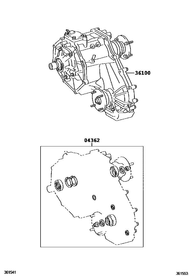 3608 — TRANSFER ASSEMBLY & GASKET KIT