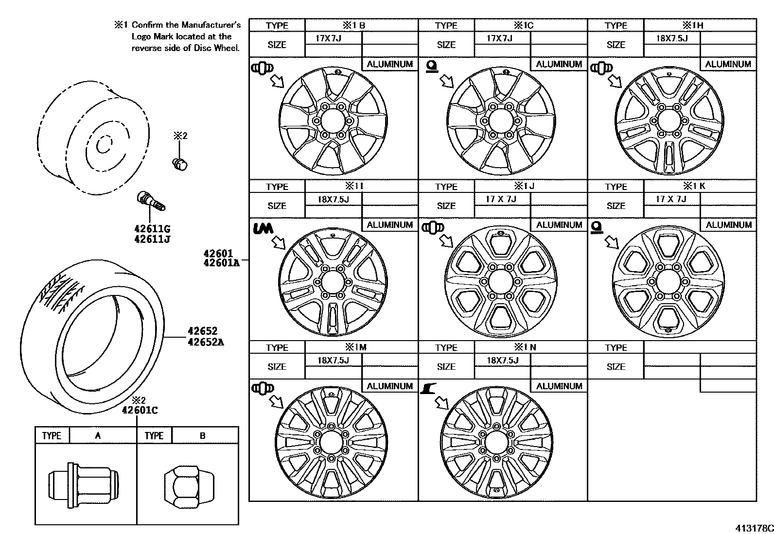 4103 — DISC WHEEL & WHEEL CAP