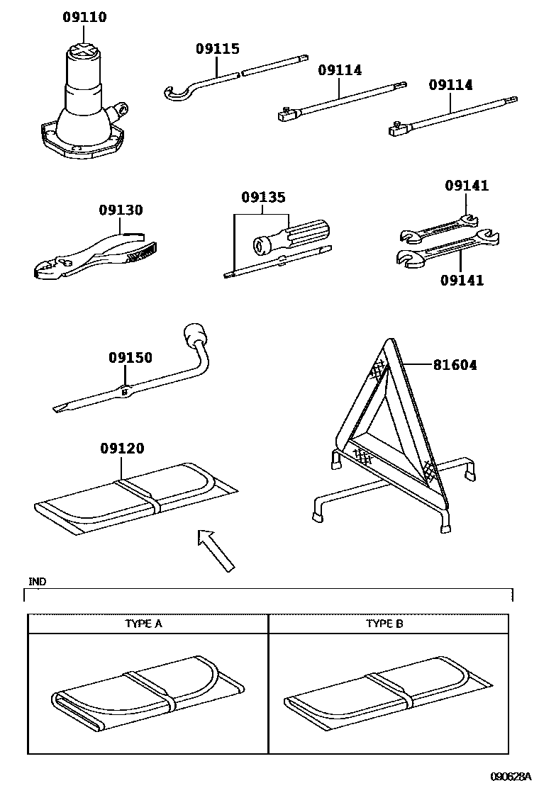 0901 — STANDARD TOOL