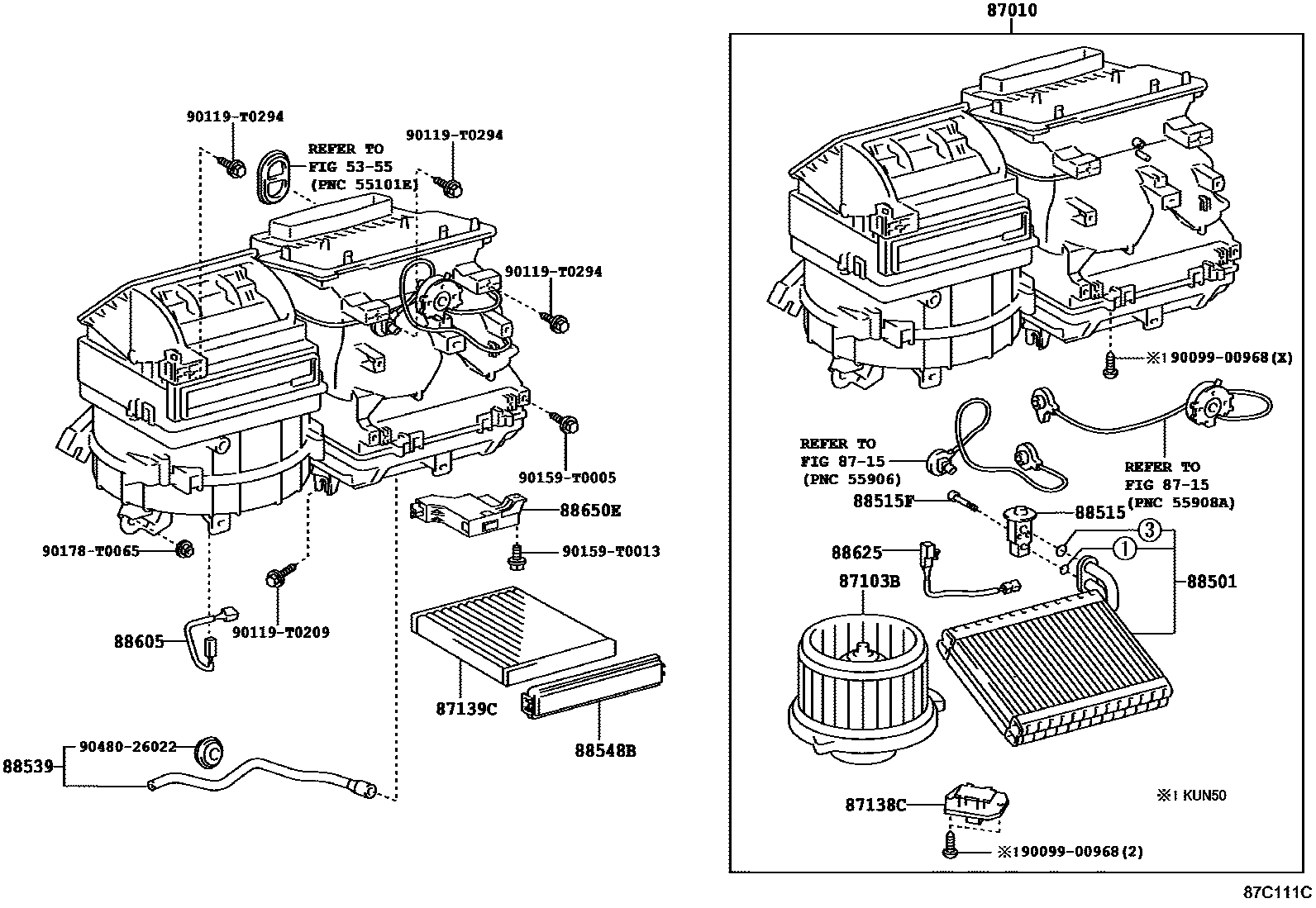 8714 — HEATING & AIR CONDITIONING - COOLER UNIT