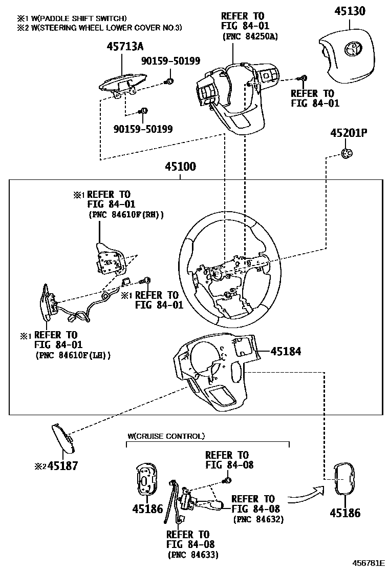 4504 — STEERING WHEEL