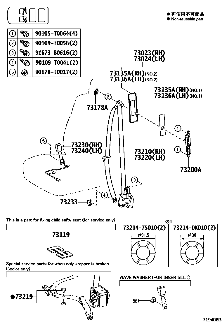7152 — SEAT BELT