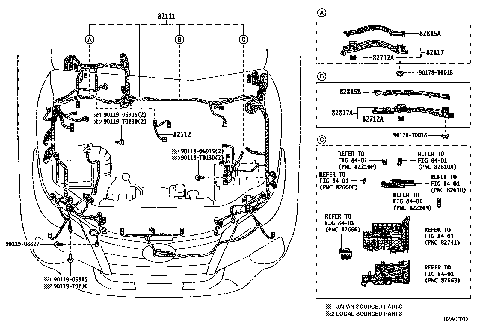 8202 — WIRING & CLAMP