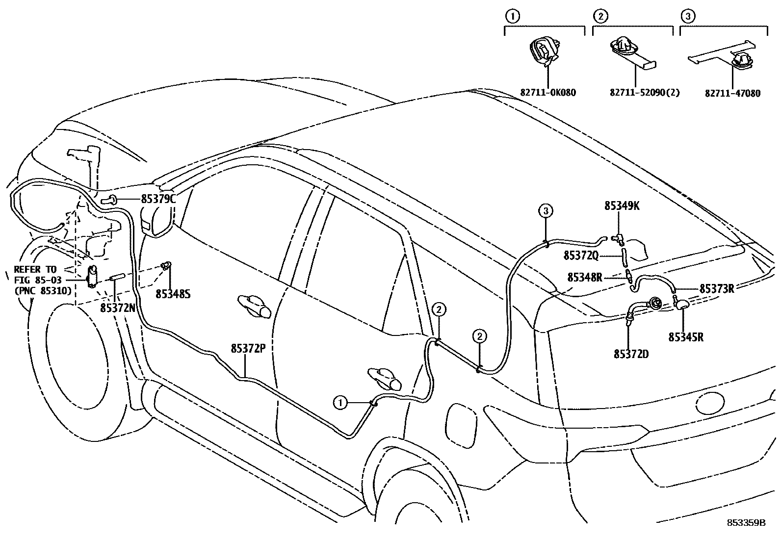8504 — REAR WASHER