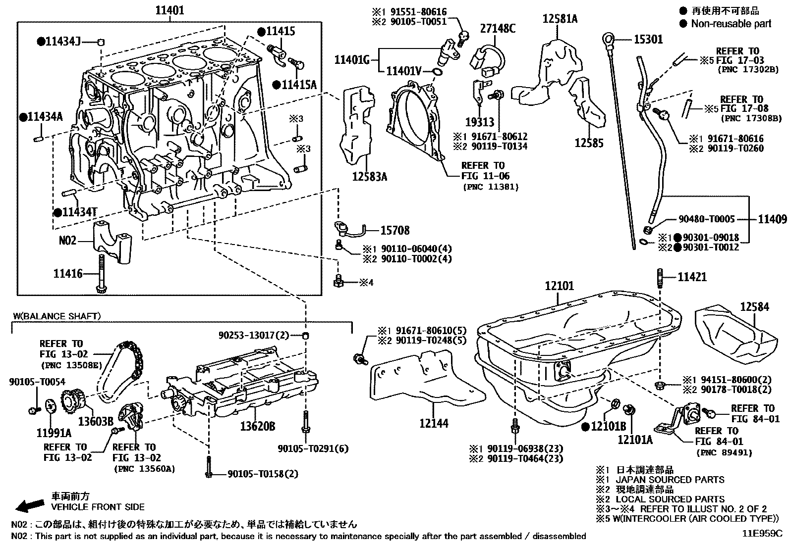 1105 — CYLINDER BLOCK