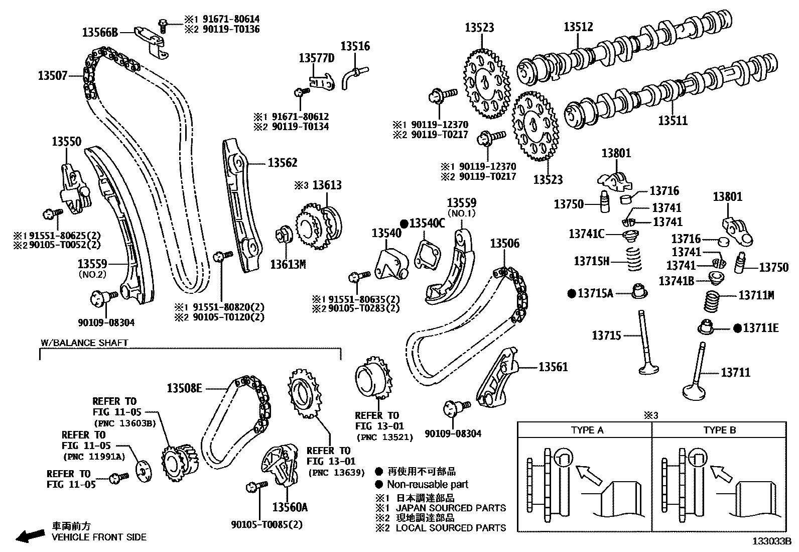 1302 — CAMSHAFT & VALVE