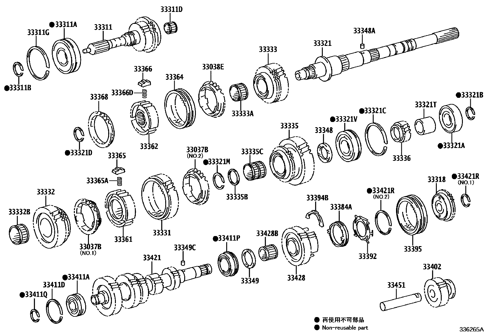 3305 — TRANSMISSION GEAR (MTM)