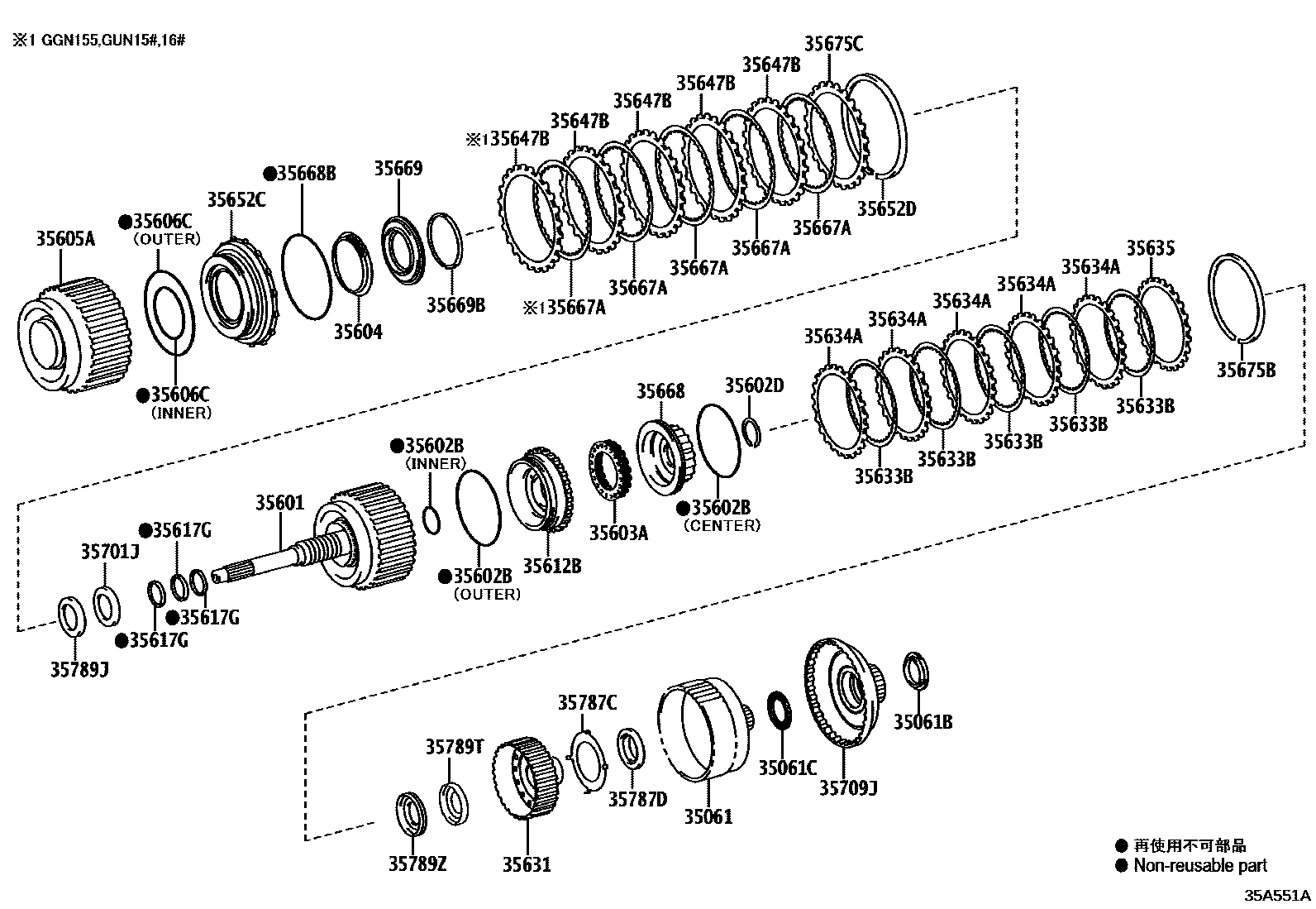 3507 — BRAKE BAND & MULTIPLE DISC CLUTCH (ATM)