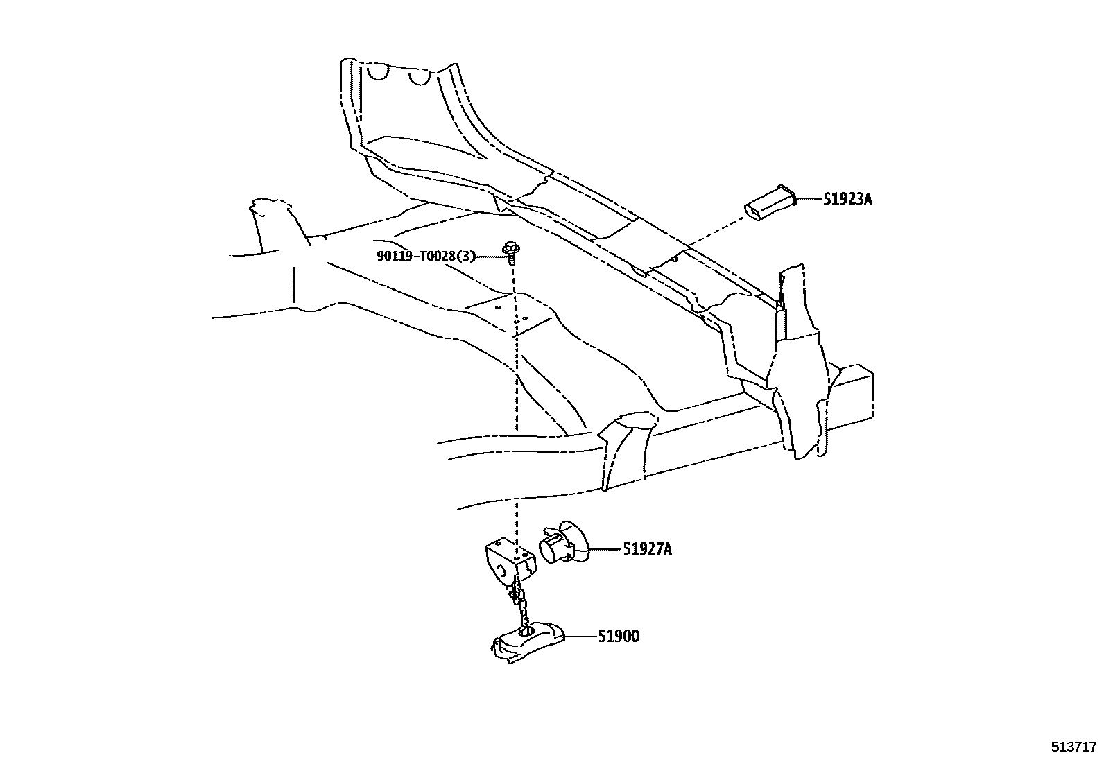 5153 — SPARE WHEEL CARRIER