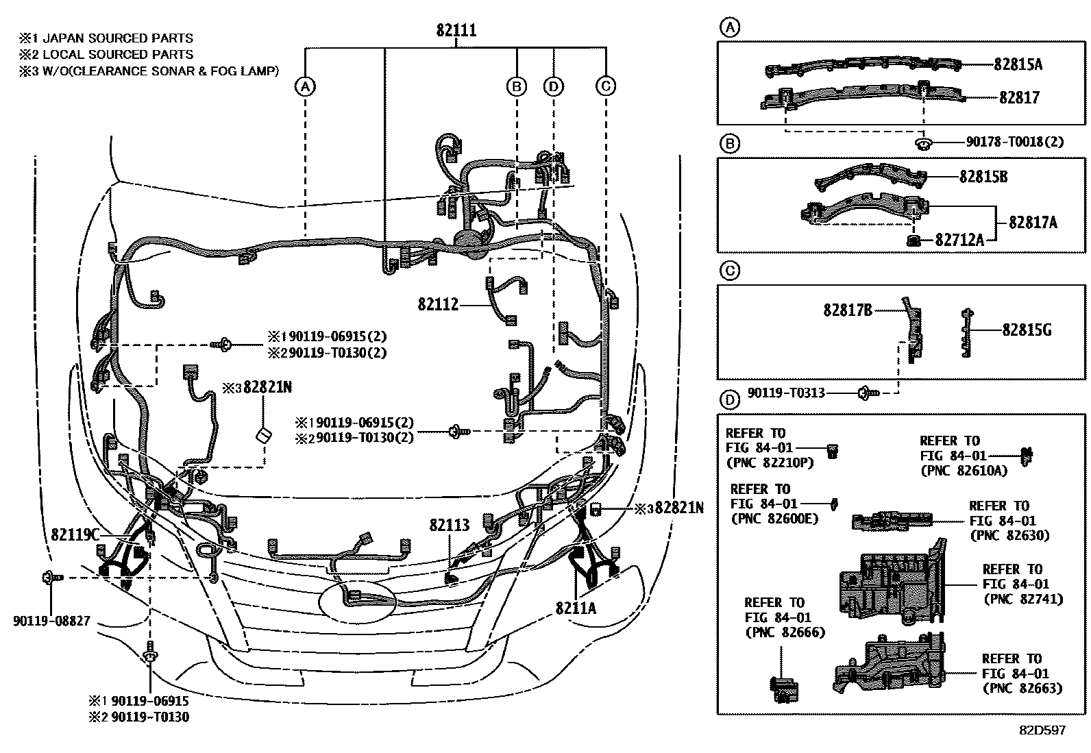 8202 — WIRING & CLAMP