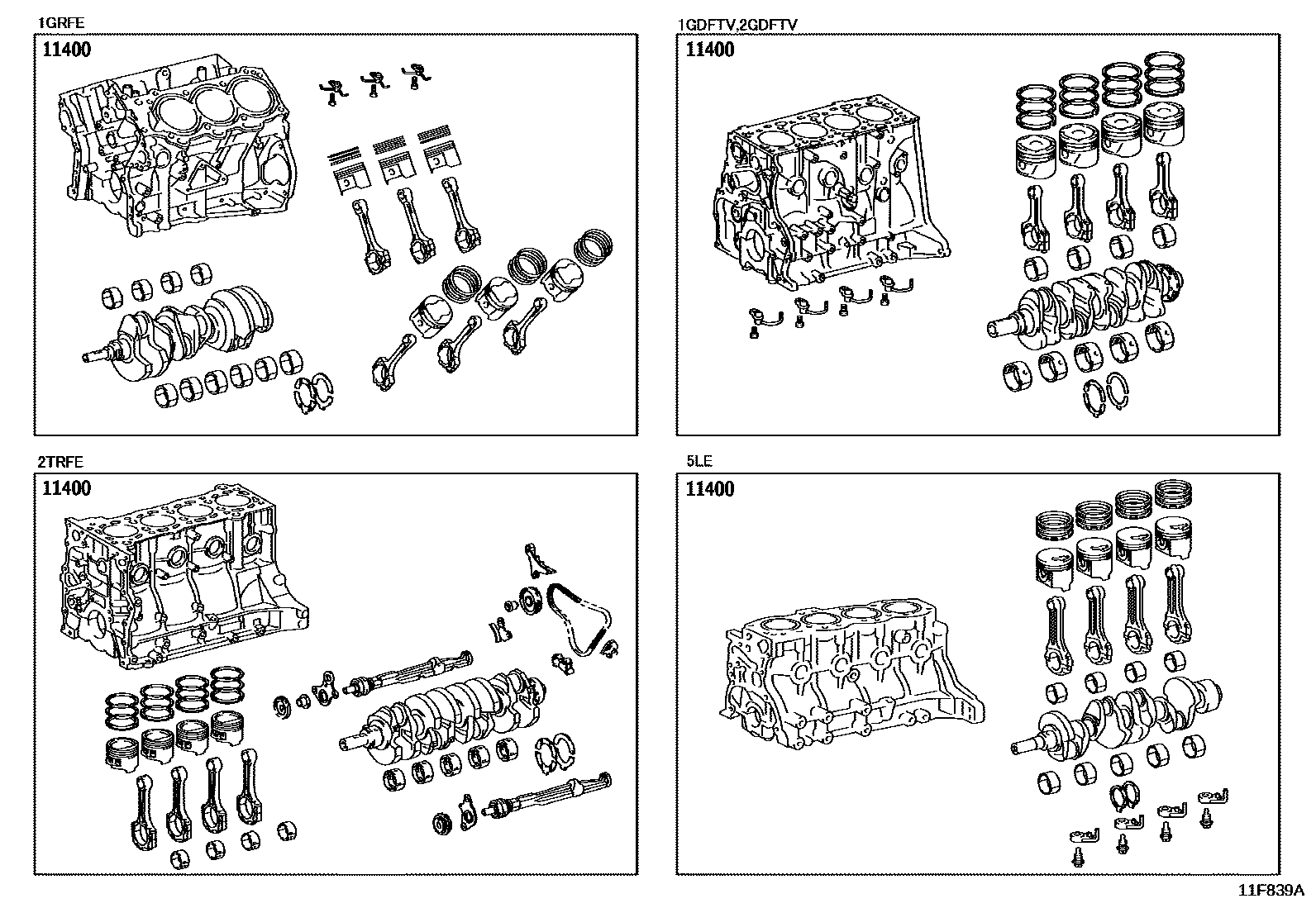 1102 — SHORT BLOCK ASSEMBLY