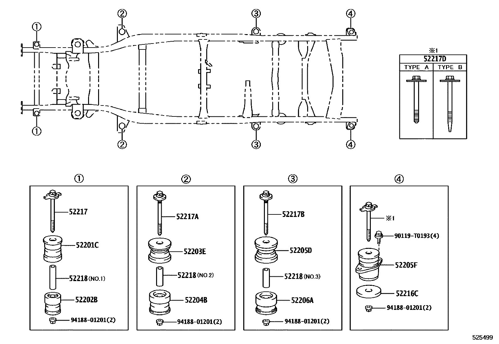 5251 — CAB MOUNTING & BODY MOUNTING