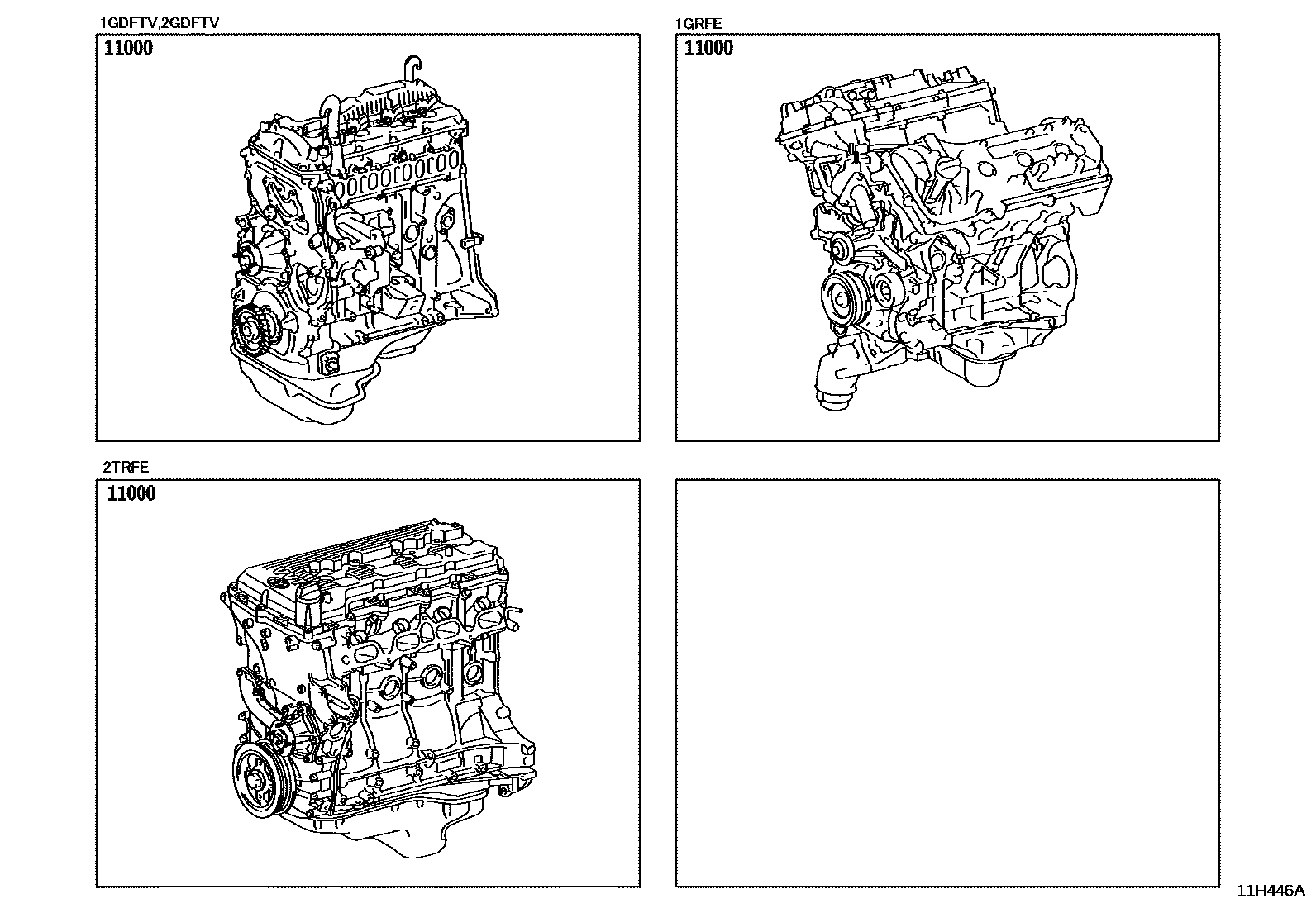 1101 — PARTIAL ENGINE ASSEMBLY