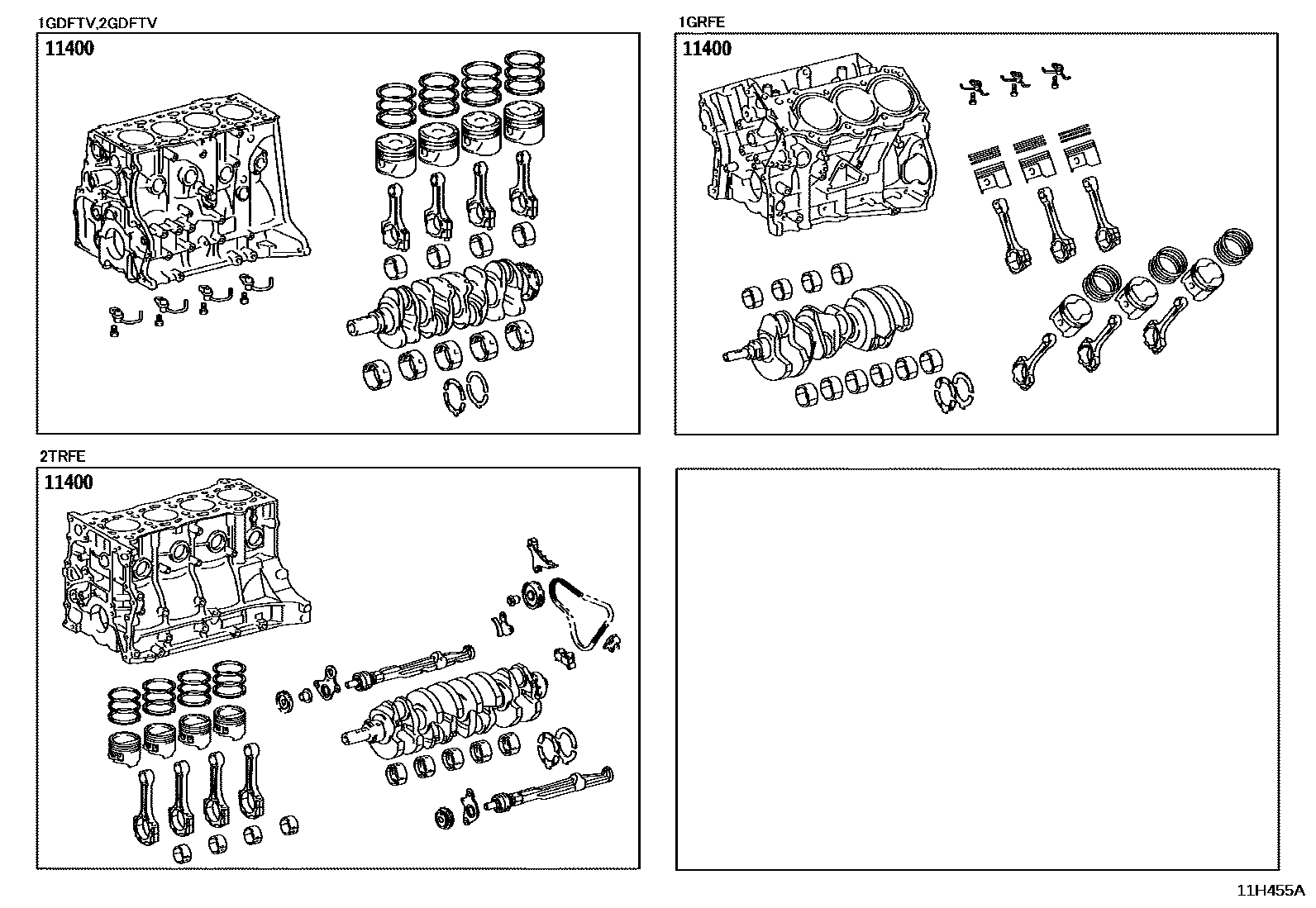 1102 — SHORT BLOCK ASSEMBLY