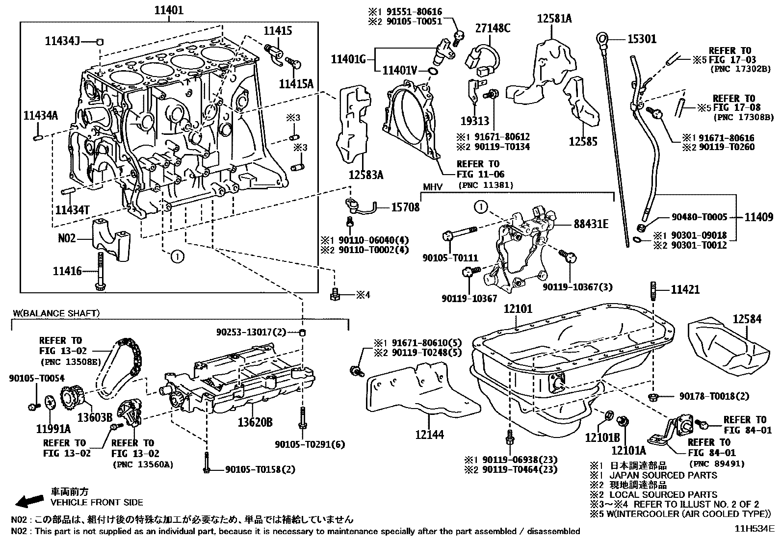 1105 — CYLINDER BLOCK