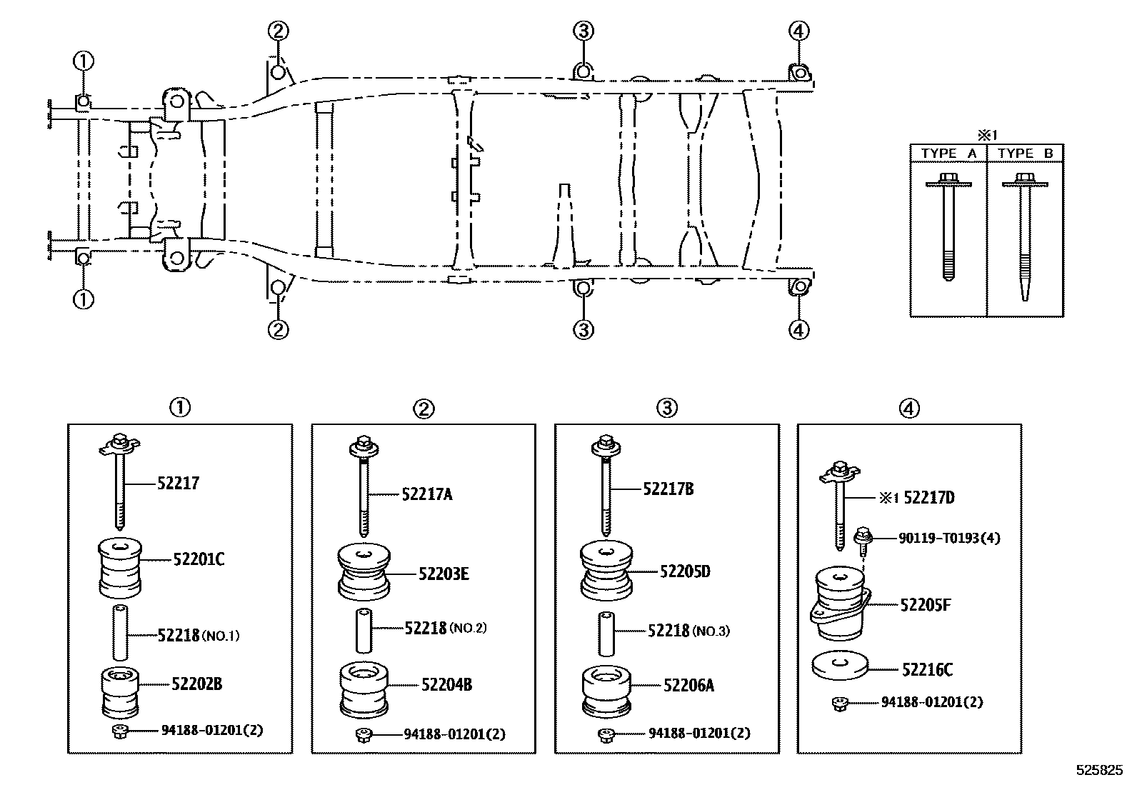 5251 — CAB MOUNTING & BODY MOUNTING