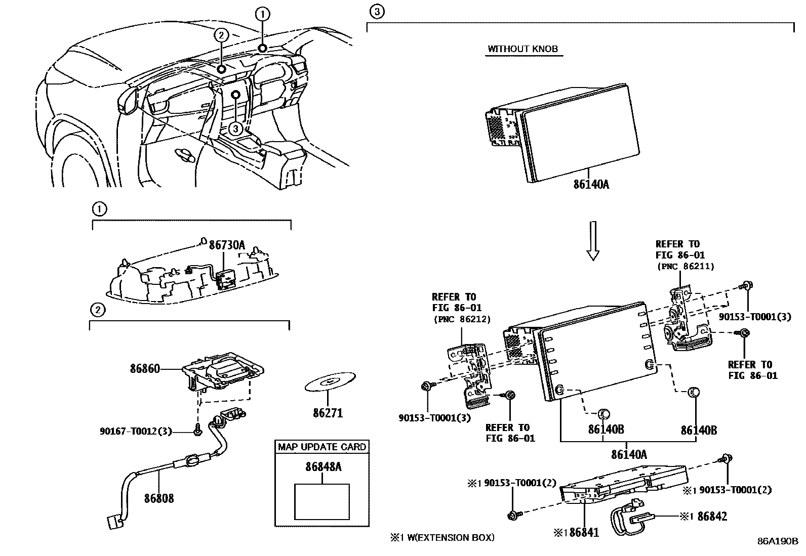 8603 — NAVIGATION & FRONT MONITOR DISPLAY