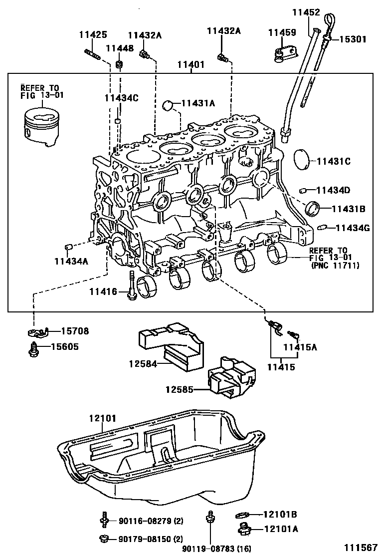 1105 — CYLINDER BLOCK
