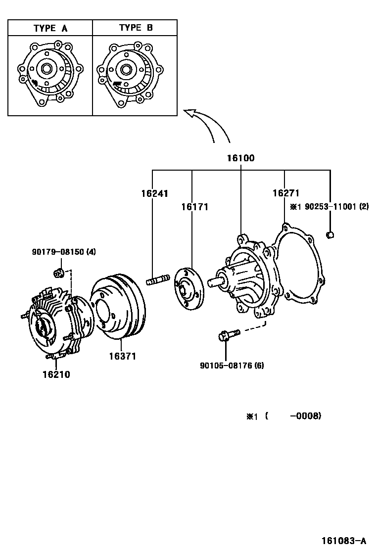 1601 — WATER PUMP