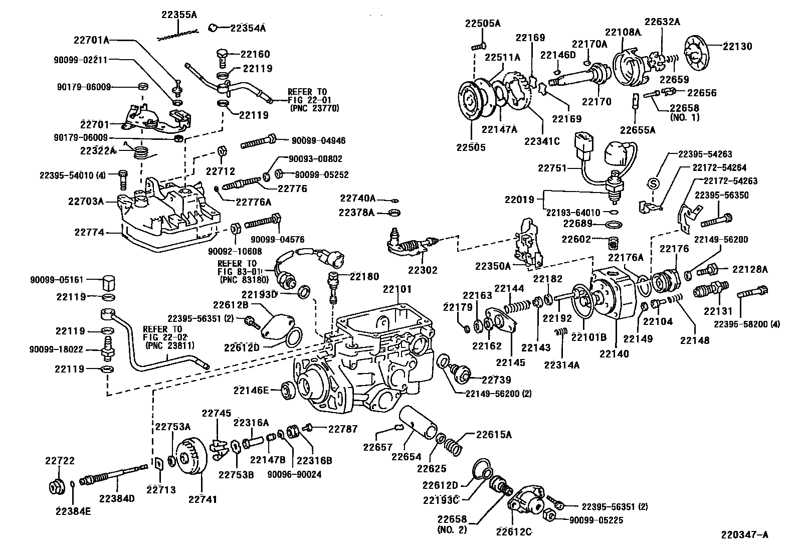 2203 — INJECTION PUMP BODY