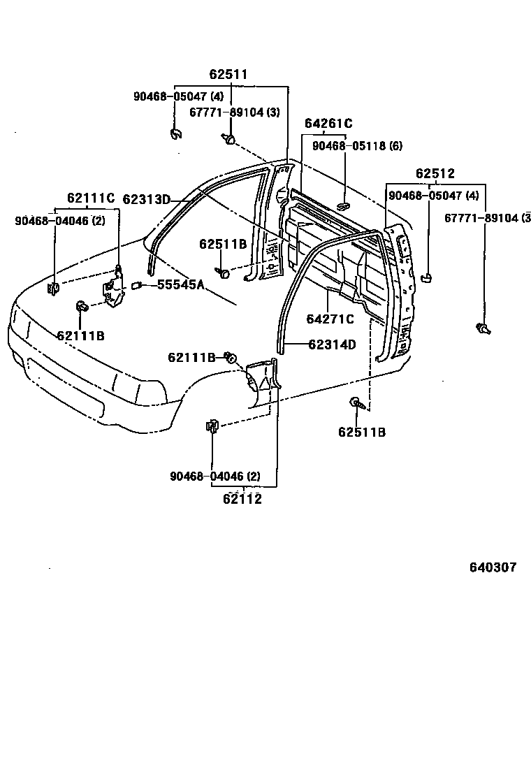 6451 — INSIDE TRIM BOARD