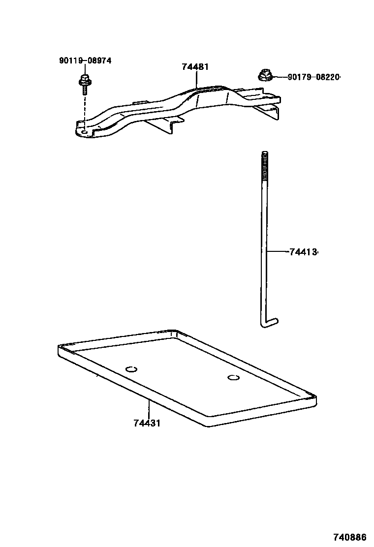 7454 — BATTERY CARRIER