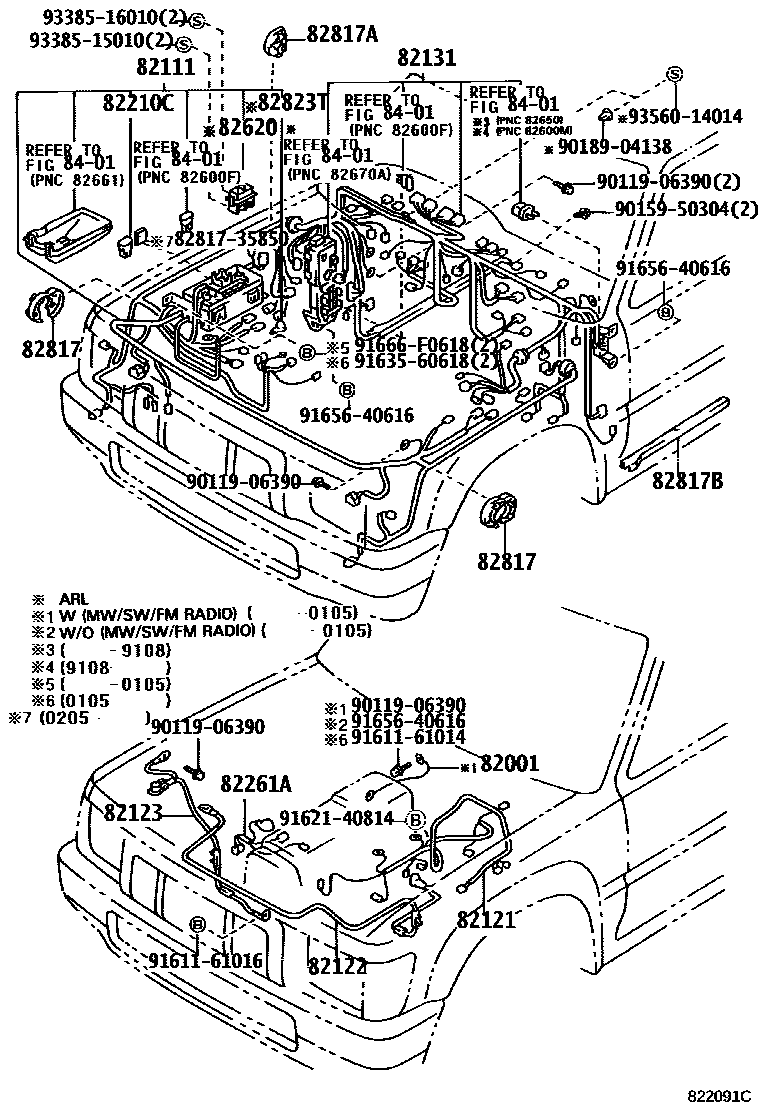 8202 — WIRING & CLAMP