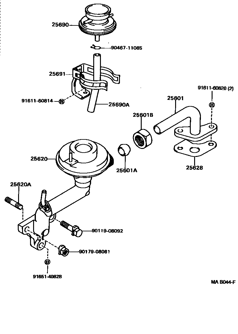 2501 — EXHAUST GAS RECIRCULATION SYSTEM