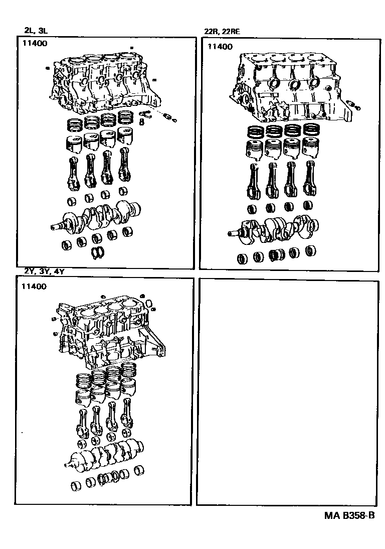 1102 — SHORT BLOCK ASSEMBLY