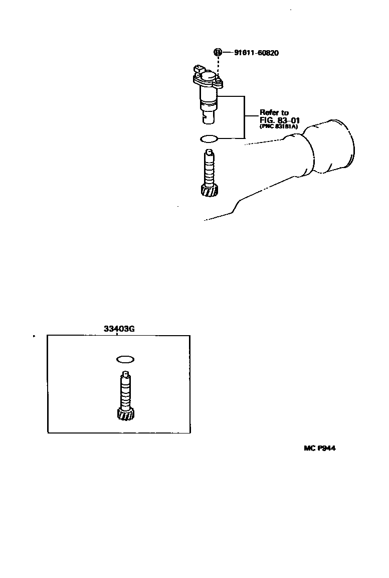 3505 — SPEEDOMETER DRIVEN GEAR (ATM)