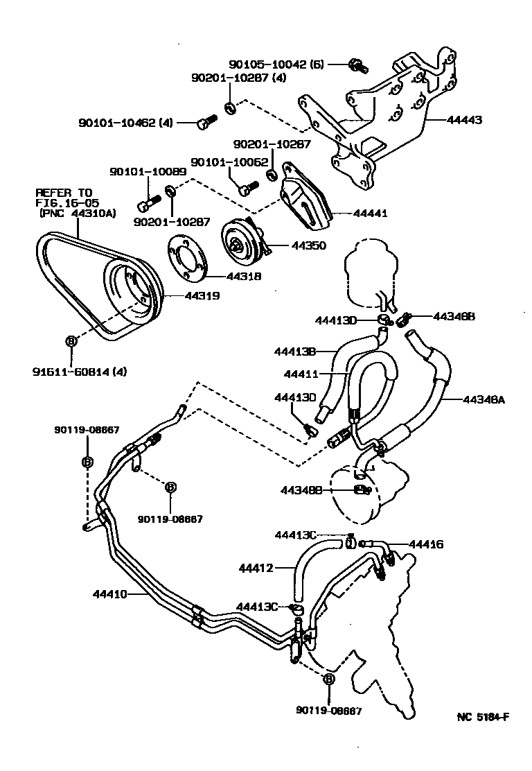 4503 — POWER STEERING TUBE
