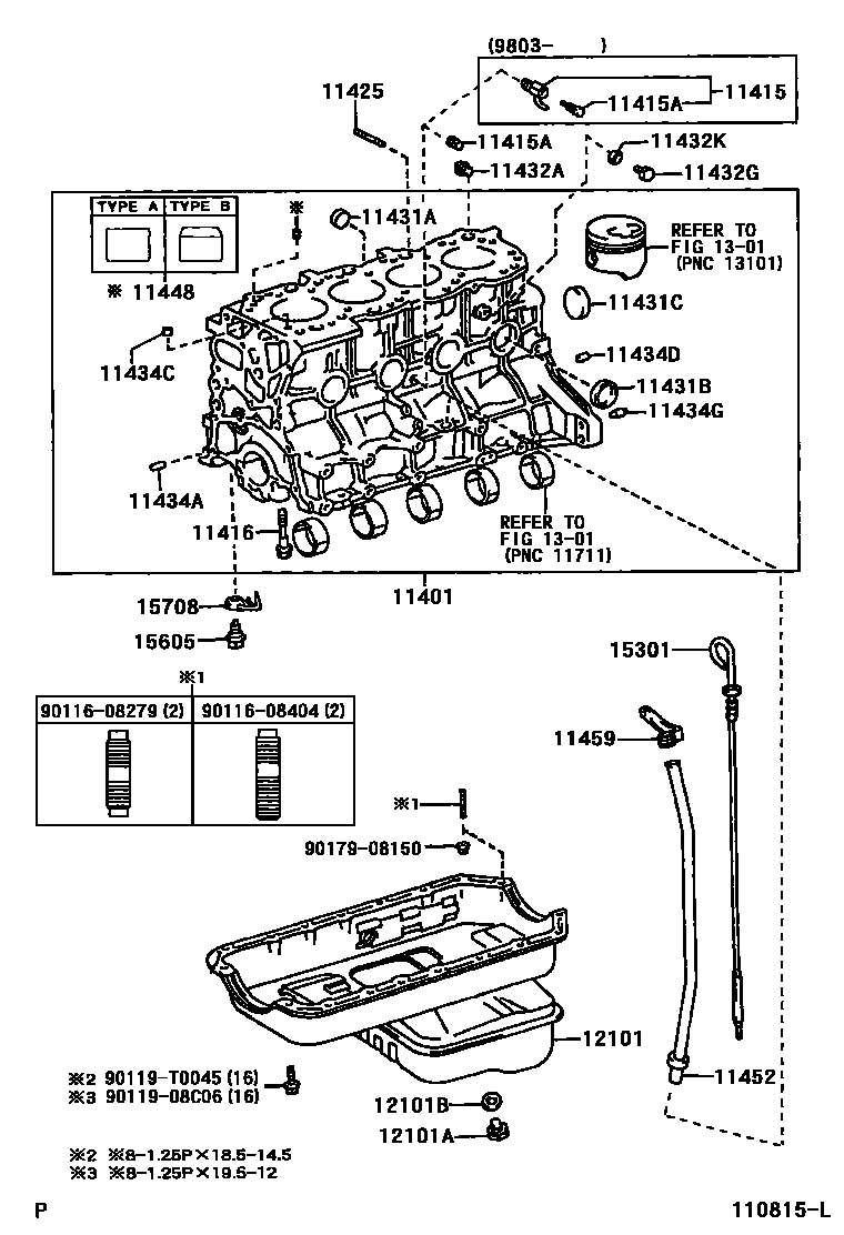 1105 — CYLINDER BLOCK
