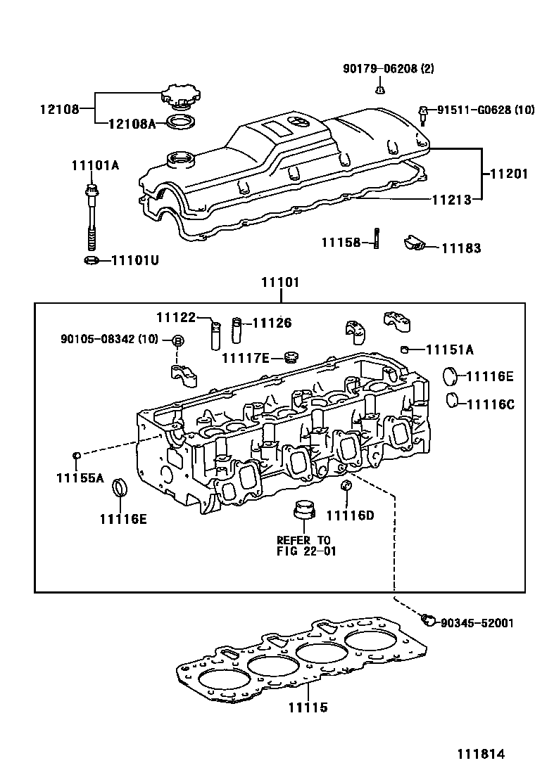 1104 — CYLINDER HEAD