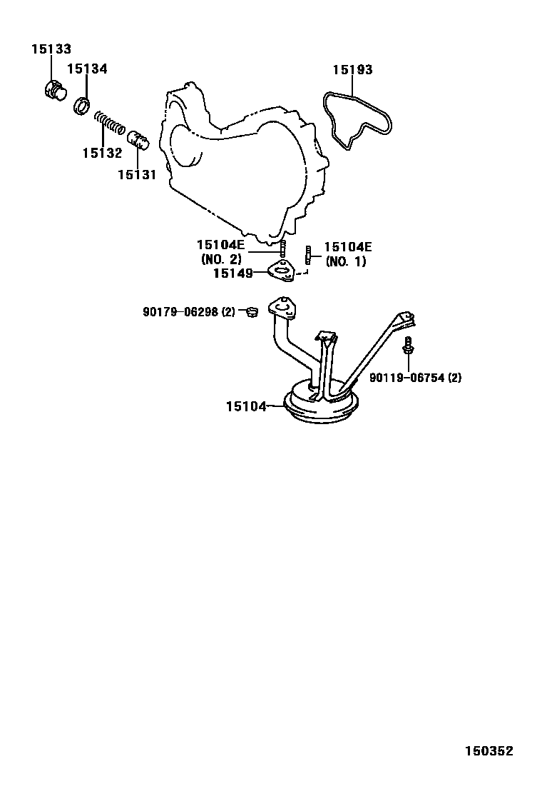 1501 — ENGINE OIL PUMP