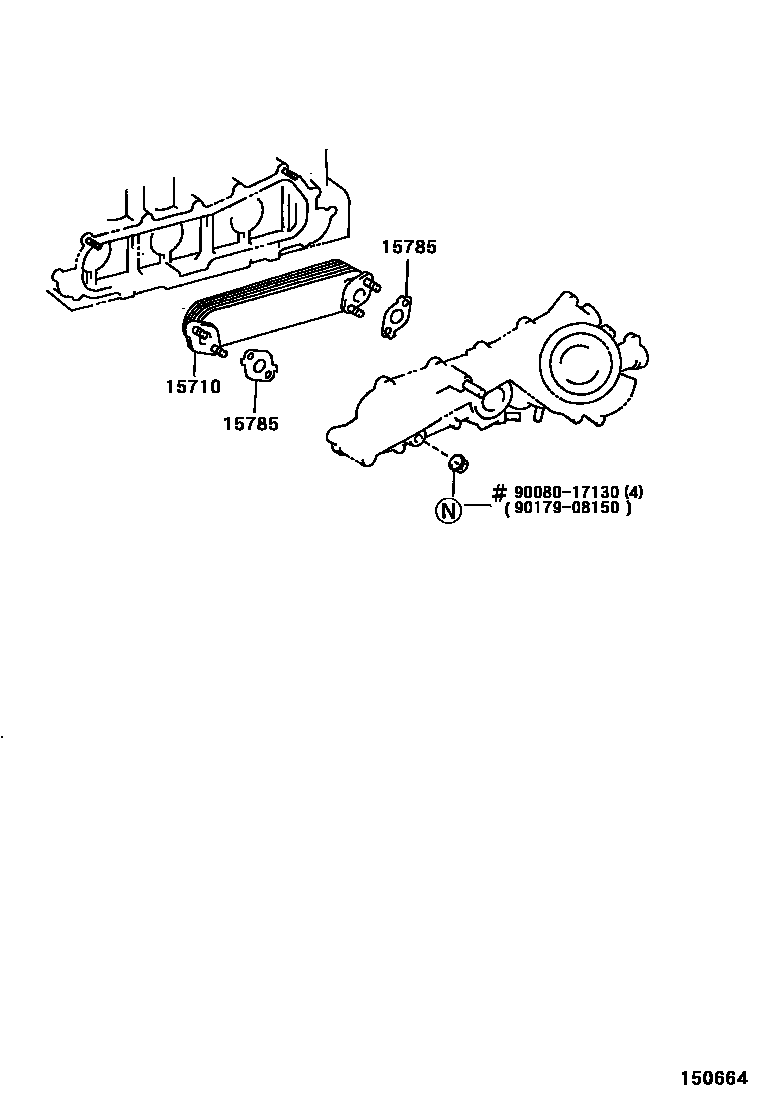 1503 — ENGINE OIL COOLER