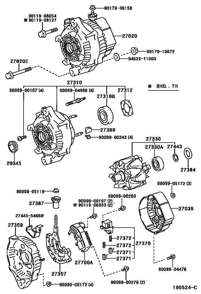 1903 — ALTERNATOR