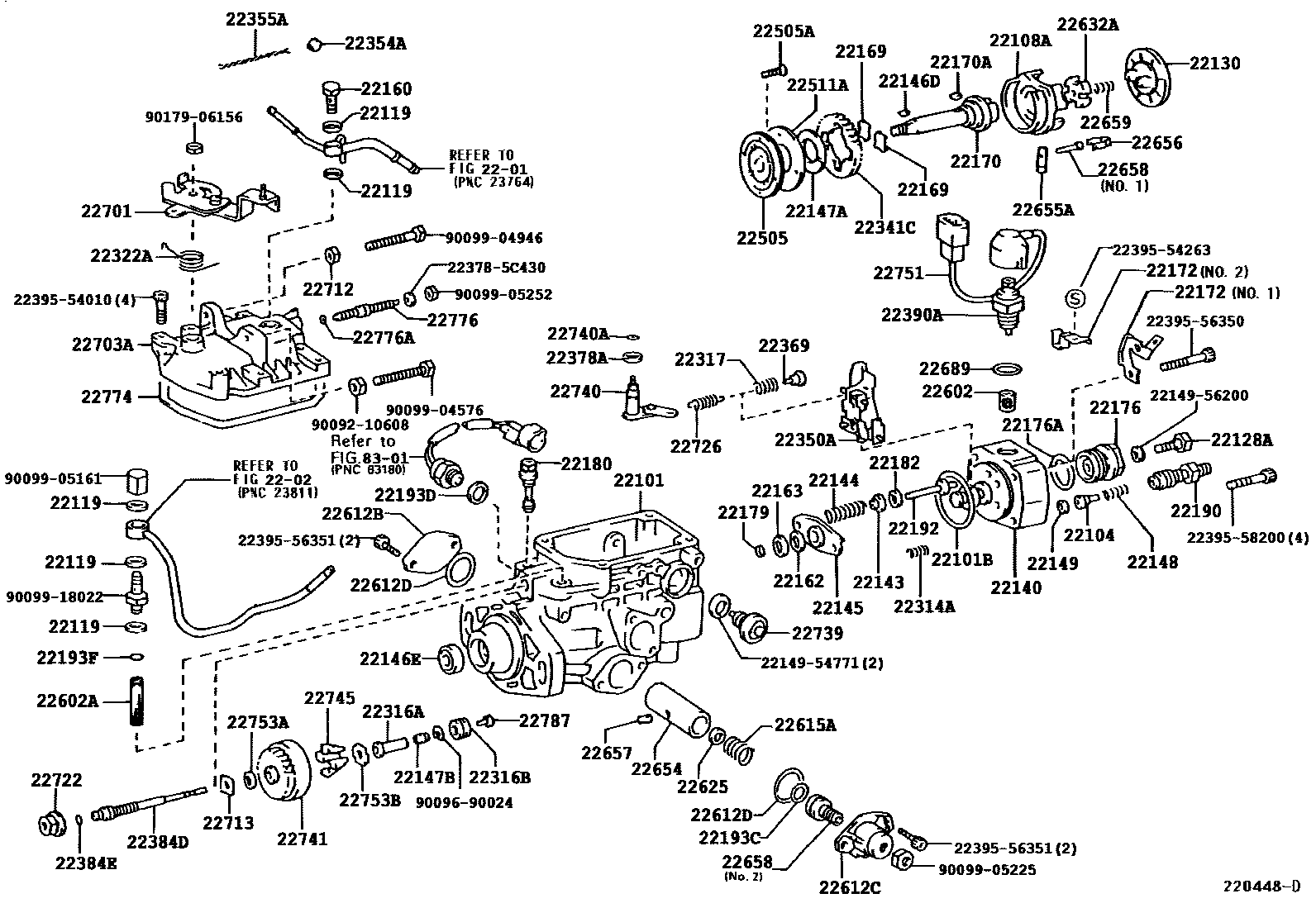 2203 — INJECTION PUMP BODY