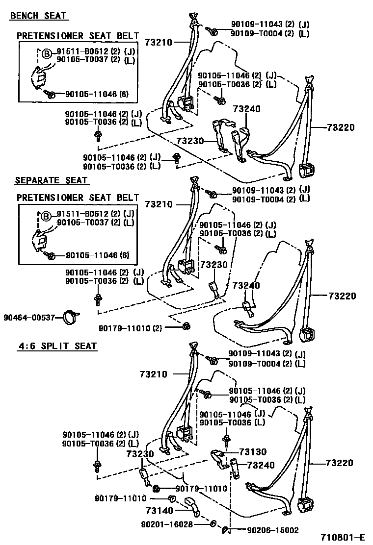 7152 — SEAT BELT