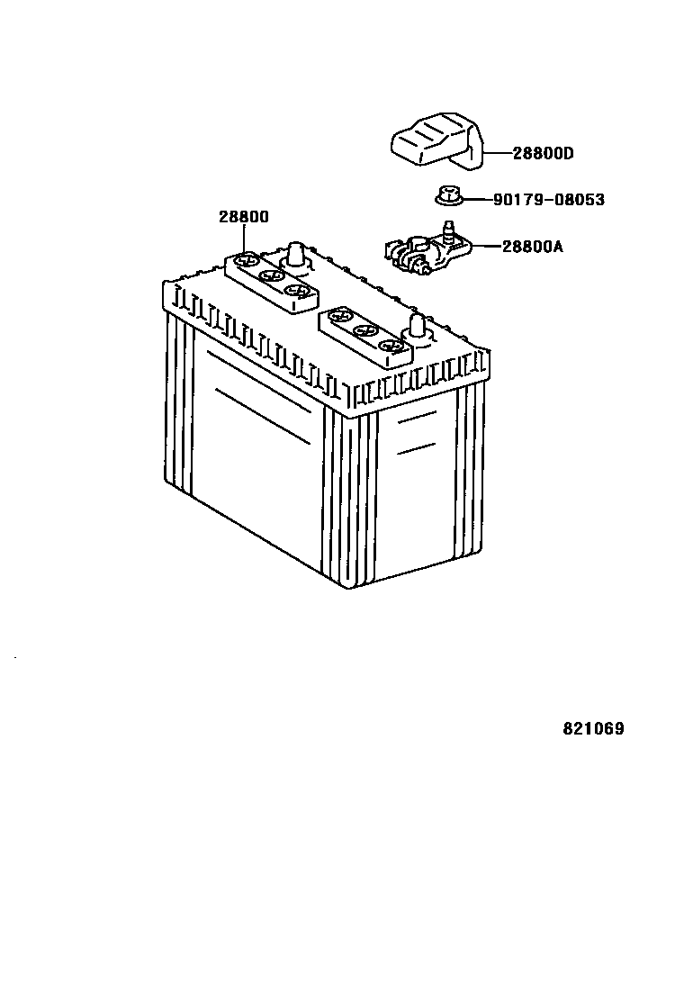8201 — BATTERY & BATTERY CABLE