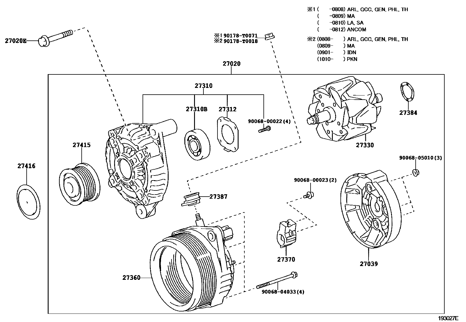 1903 — ALTERNATOR