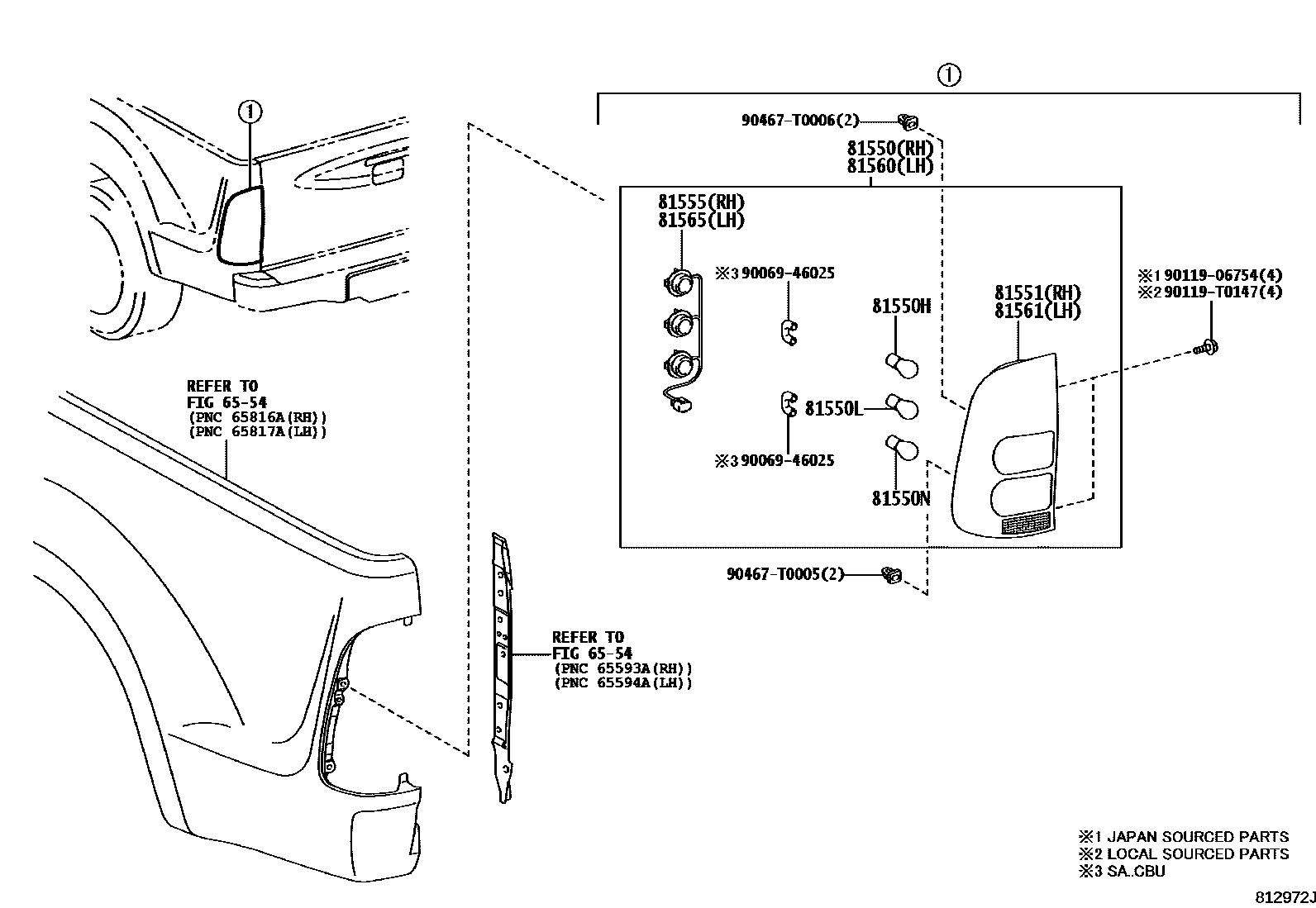 8111 — REAR COMBINATION LAMP