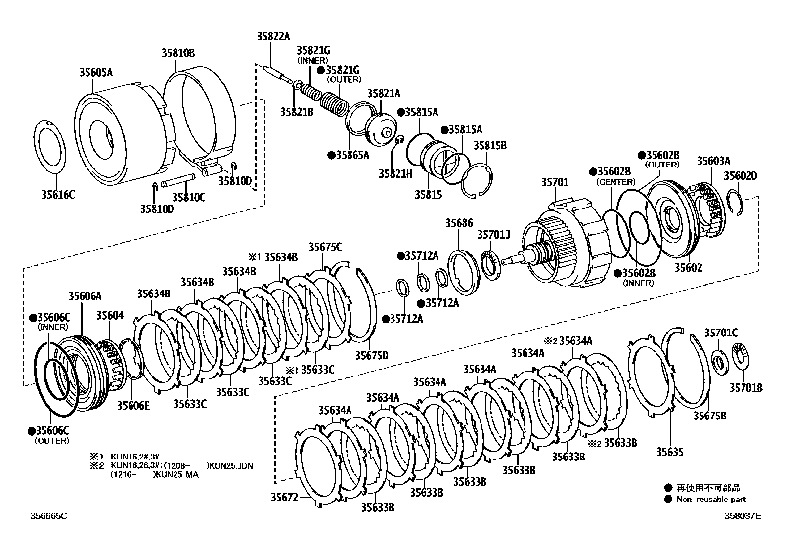 3507 — BRAKE BAND & MULTIPLE DISC CLUTCH (ATM)