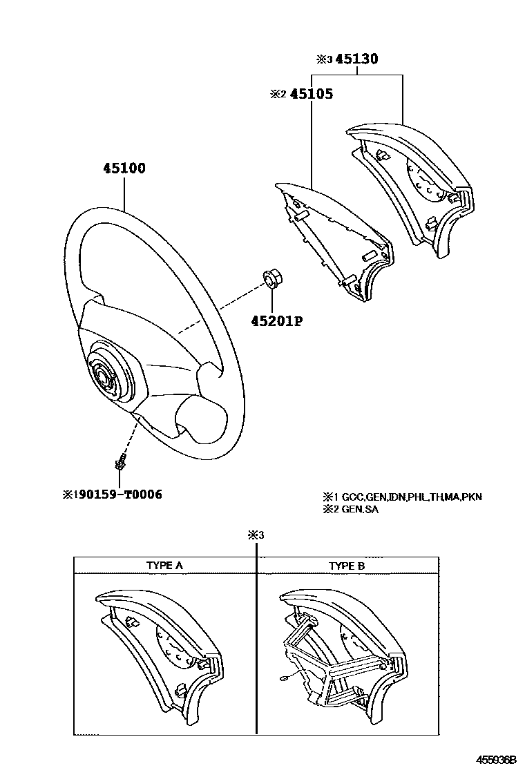 4504 — STEERING WHEEL