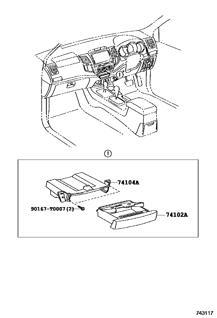 7456 — ASH RECEPTACLE