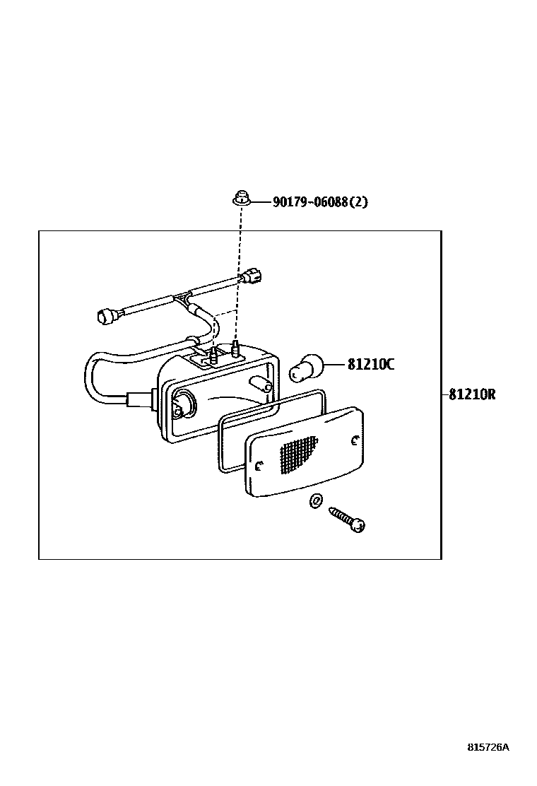 8116 — REAR FOG LAMP