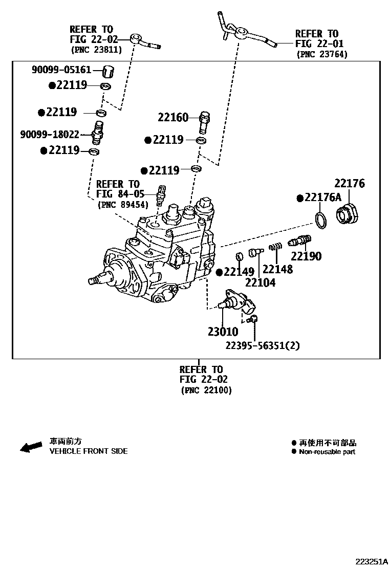 2203 — INJECTION PUMP BODY
