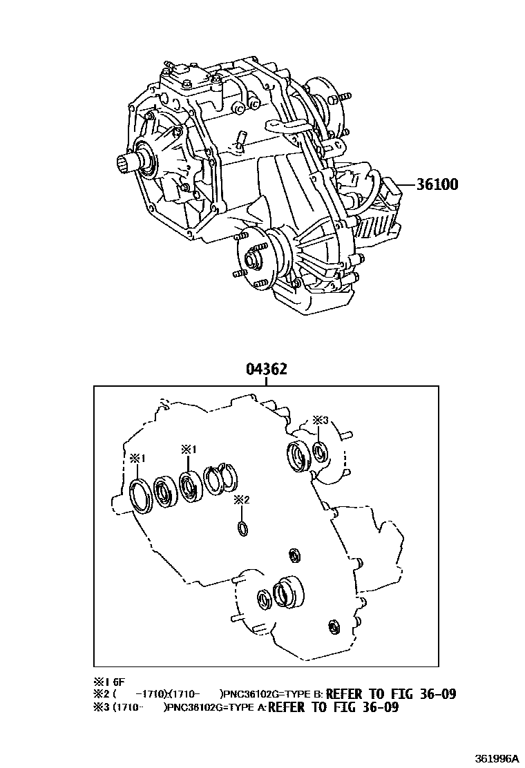 3608 — TRANSFER ASSEMBLY & GASKET KIT
